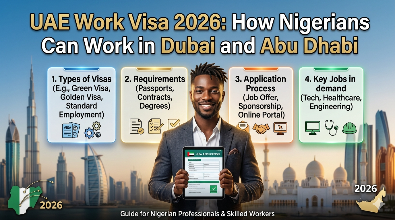 UAE Work Visa 2026: How Nigerians Can Work in Dubai and Abu Dhabi