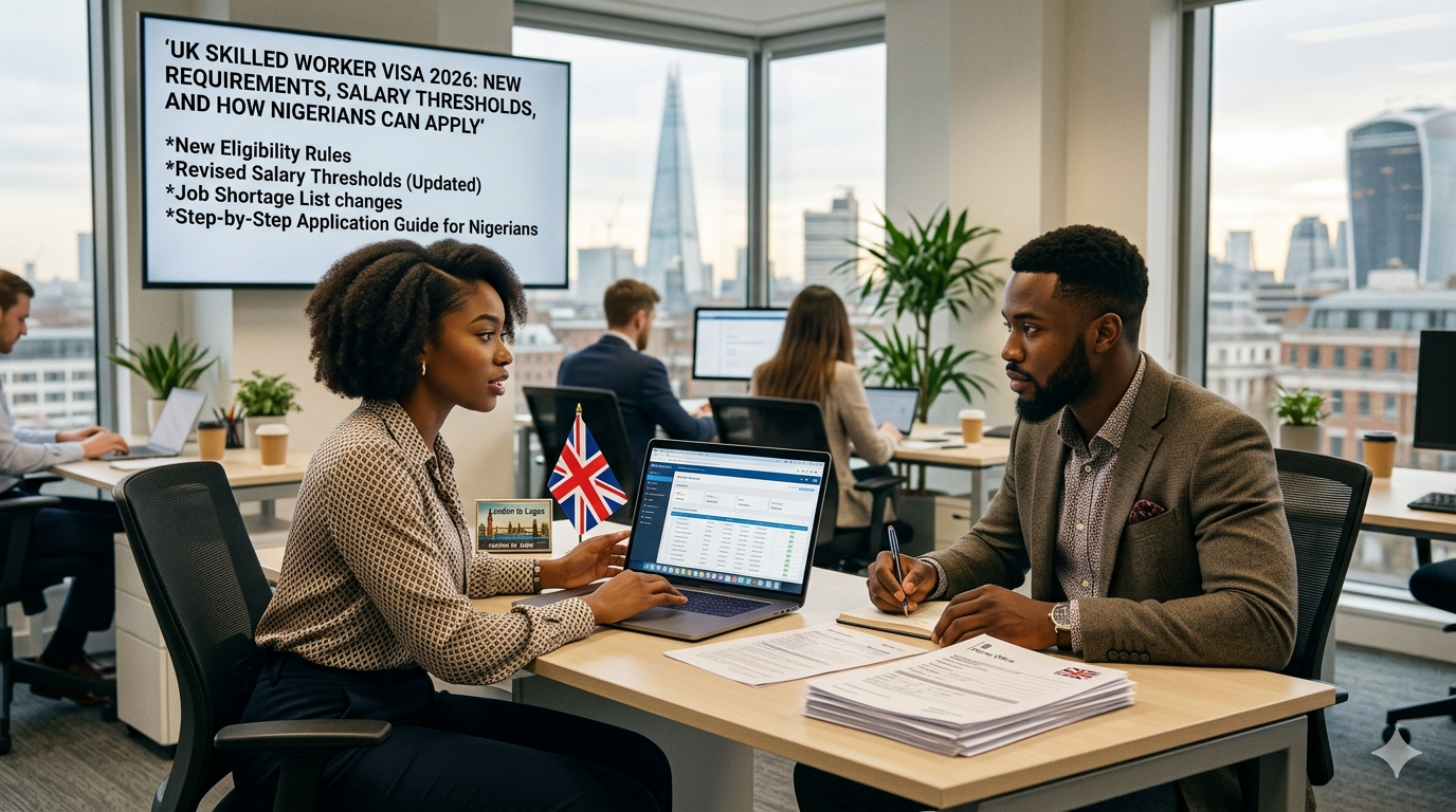 UK Skilled Worker Visa 2026: New Requirements, Salary Thresholds, and How Nigerians Can Apply